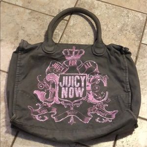 Juicy Couture Fabric Tote Bag